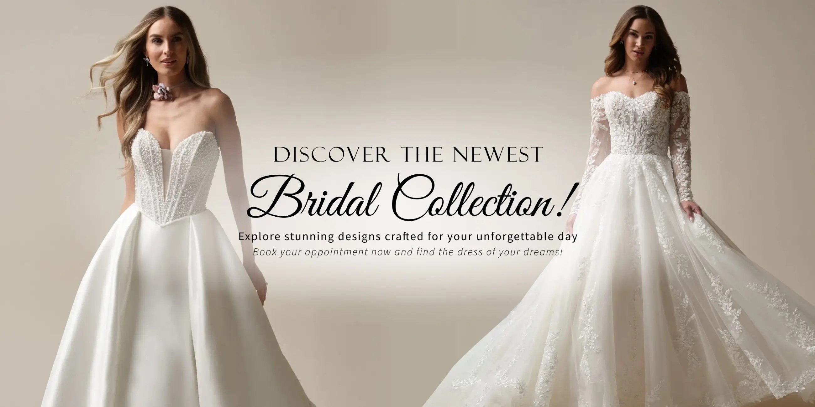 Bridal Collection Desktop Banner