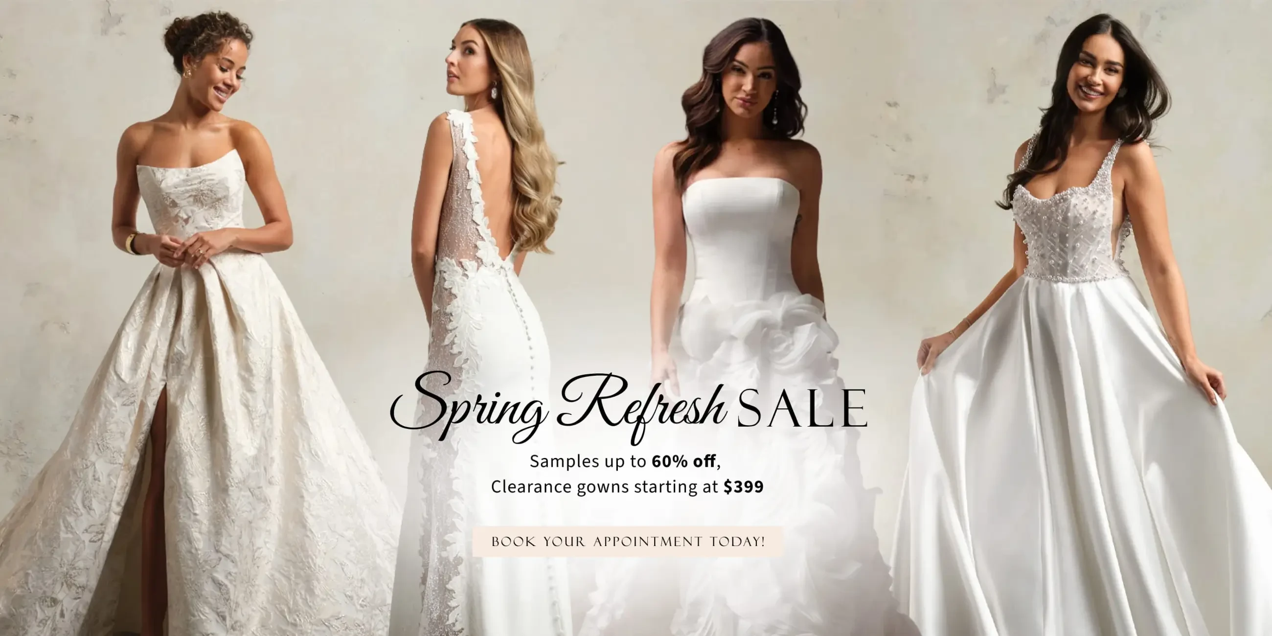 Spring Refresh Sale Desktop Banner