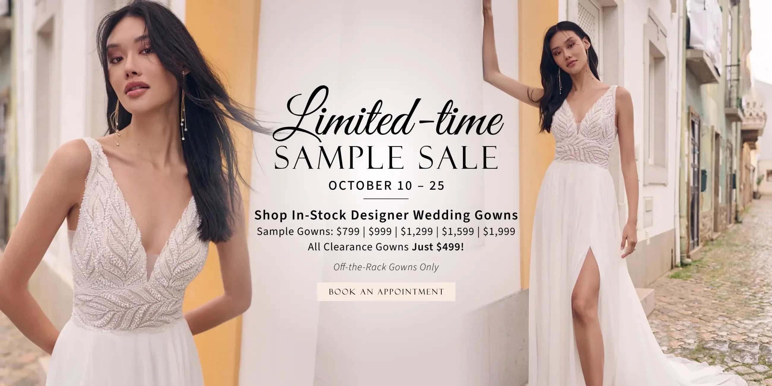 Limited Time Sample Sale Desktop Banner