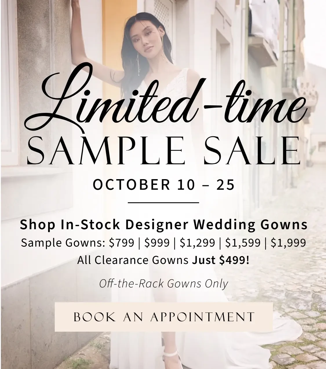 Limited Time Sample Sale Mobile Banner