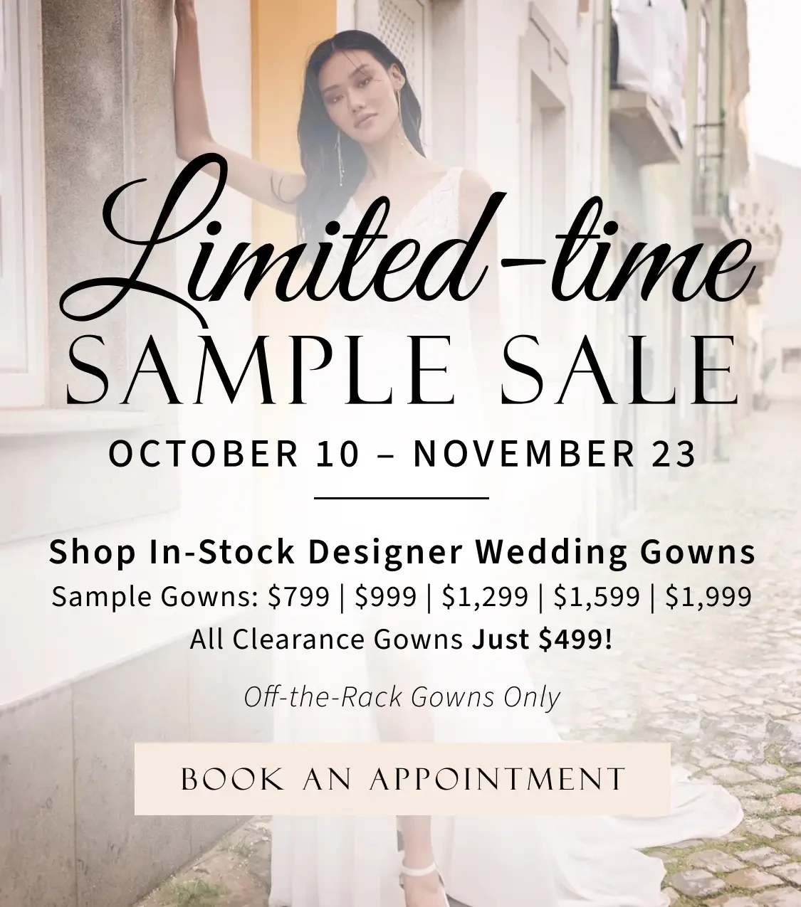 Limited Time Sample Sale Mobile Banner